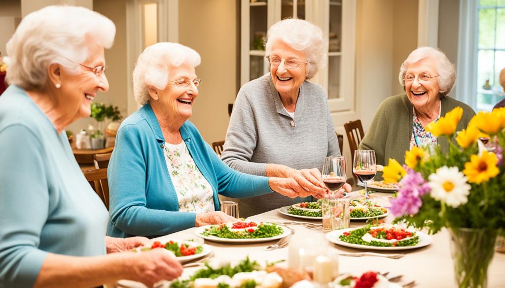 gemeinsames essen für senioren